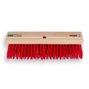 Straatbezem rood 41cm