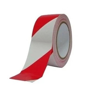 Afzetlint rood/wit 500mtr