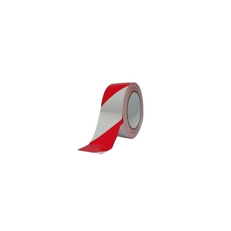 Afzetlint rood/wit 500mtr