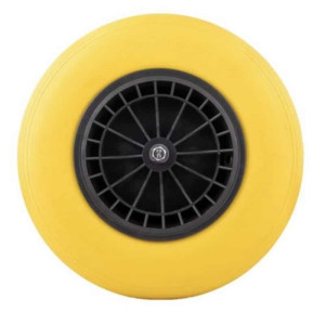 Kruiwagenwiel Anti-lek kunststof