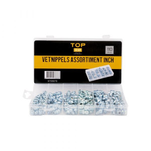 Vetnippel assort. INCH 110-dlg TOPGEAR