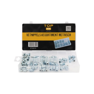 Vetnippel assort. METRISCH 110-dlg TOPGEAR
