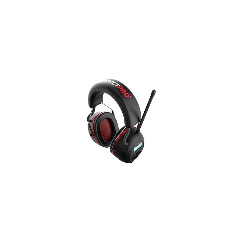 Gehoorbeschermer Perfectpro DAB+/FM