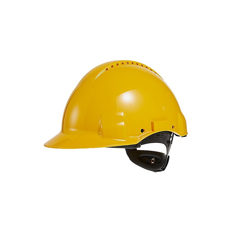 Veiligheidshelm Peltor geel met draaiknop Veiligheidshelm Peltor geel met draaiknop