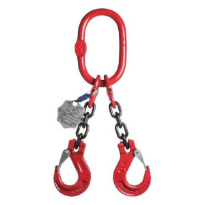 Hijsketting 2-sprong grade 80 3mtr