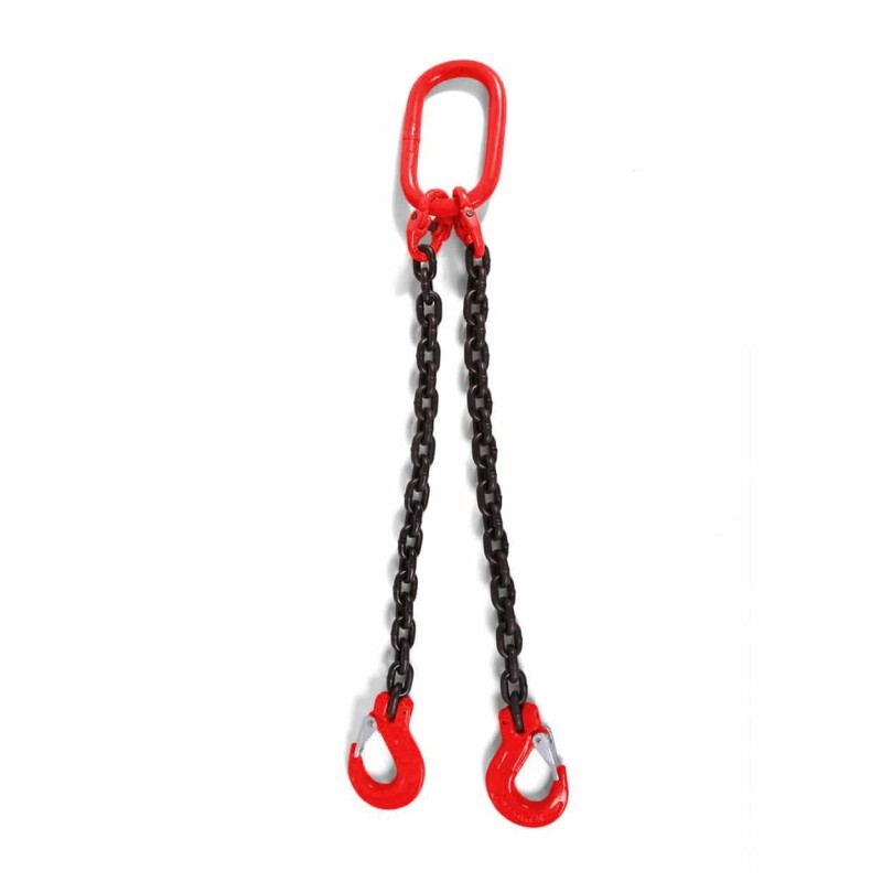 Hijsketting 2-sprong grade 80 2mtr Hijsketting 2-sprong grade 80 2mtr