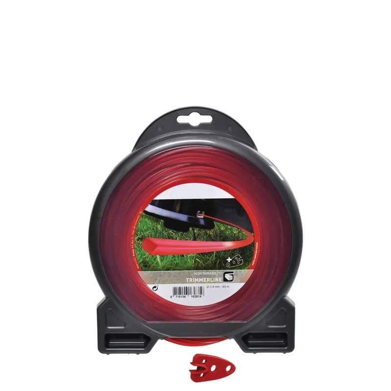 Maaidraad 2.4mm 69mtr vierkant Maaidraad 2.4mm 69mtr vierkant