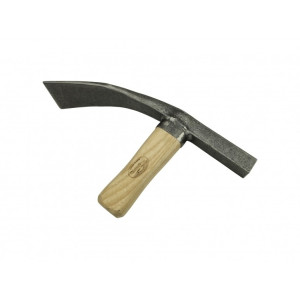 Straathamer Staphorst 7cm houten steel 0007 de Wit