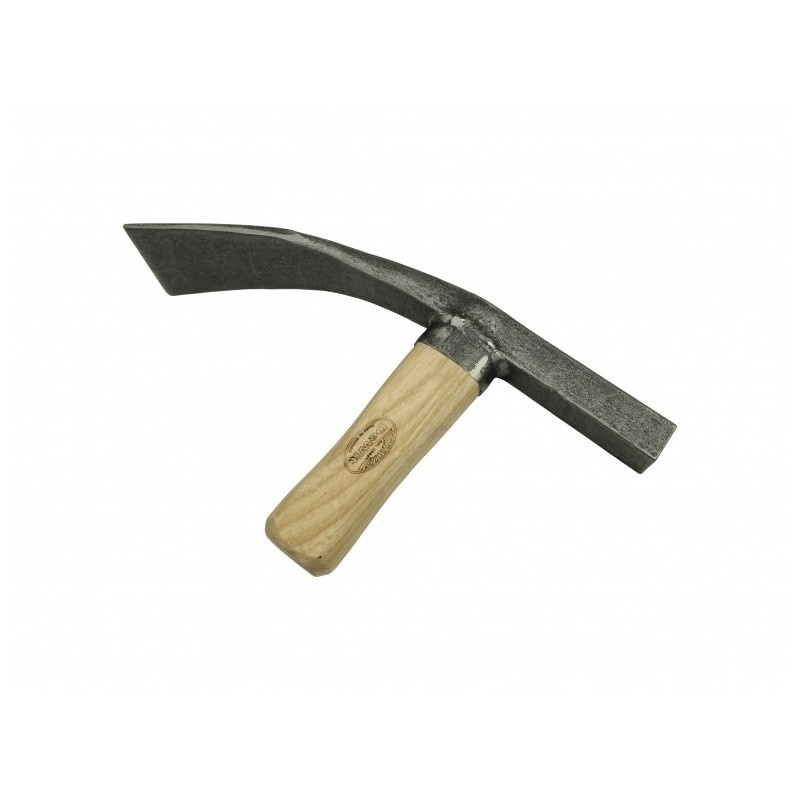 Straathamer Staphorst 7cm houten steel 0007 de Wit