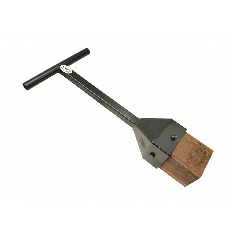 Stamper houten blok de Wit 840mm Stamper houten blok de Wit 840mm