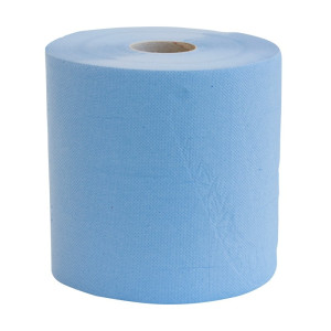 Industriepapier blauw 190mtr 500 vel per rol