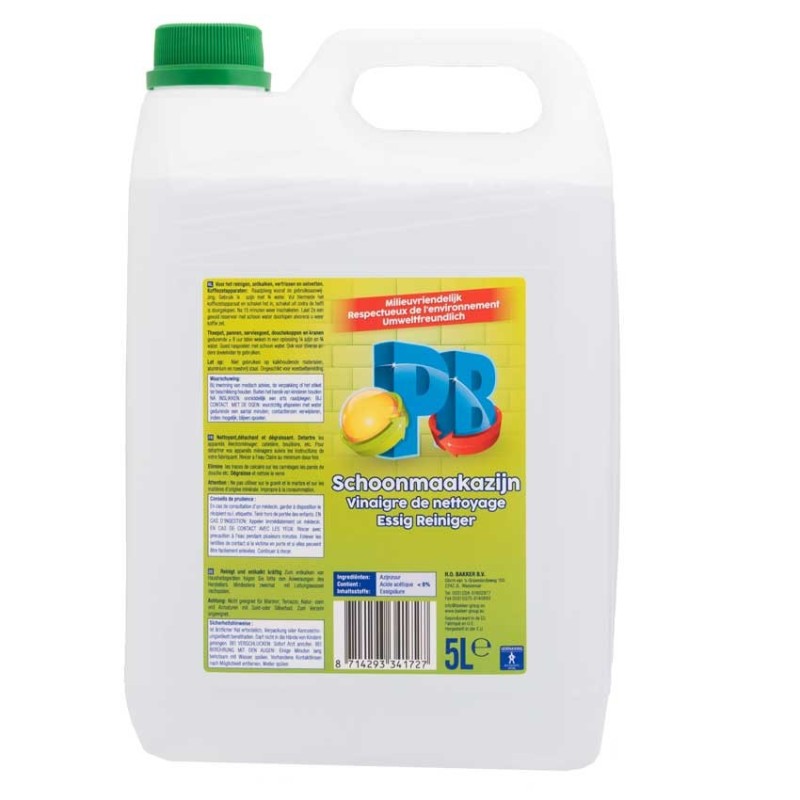 Schoonmaakazijn 5L Schoonmaakazijn 5L