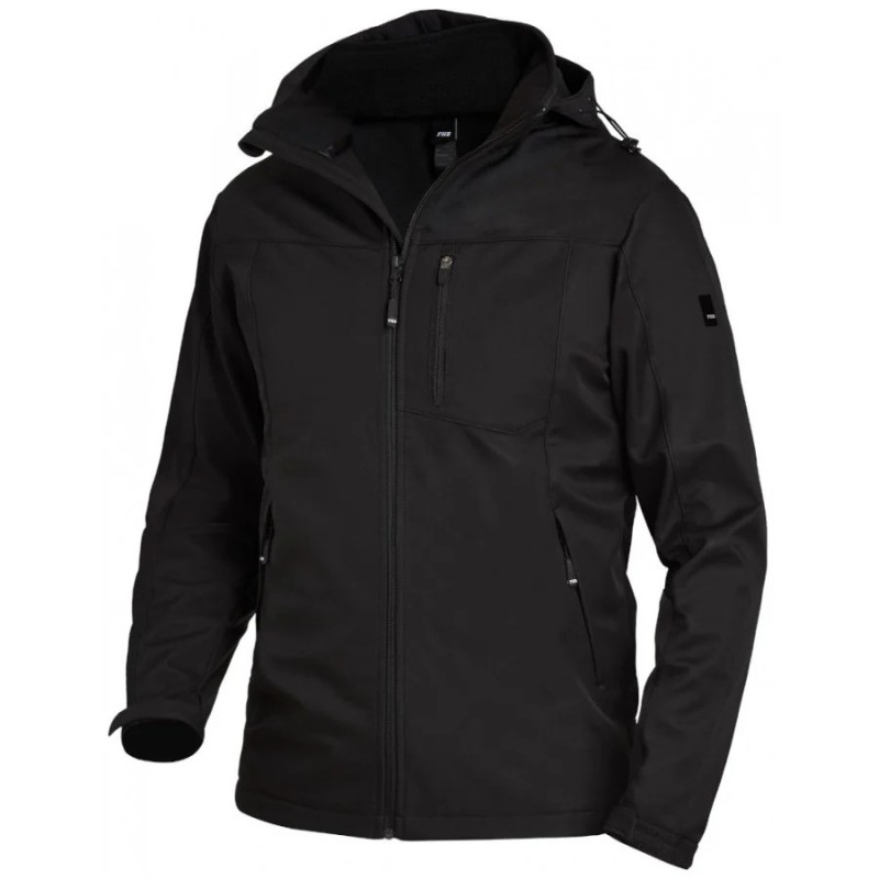 Softshelljack FHB Jannik zwart mt XL Softshelljack FHB Jannik zwart mt XL