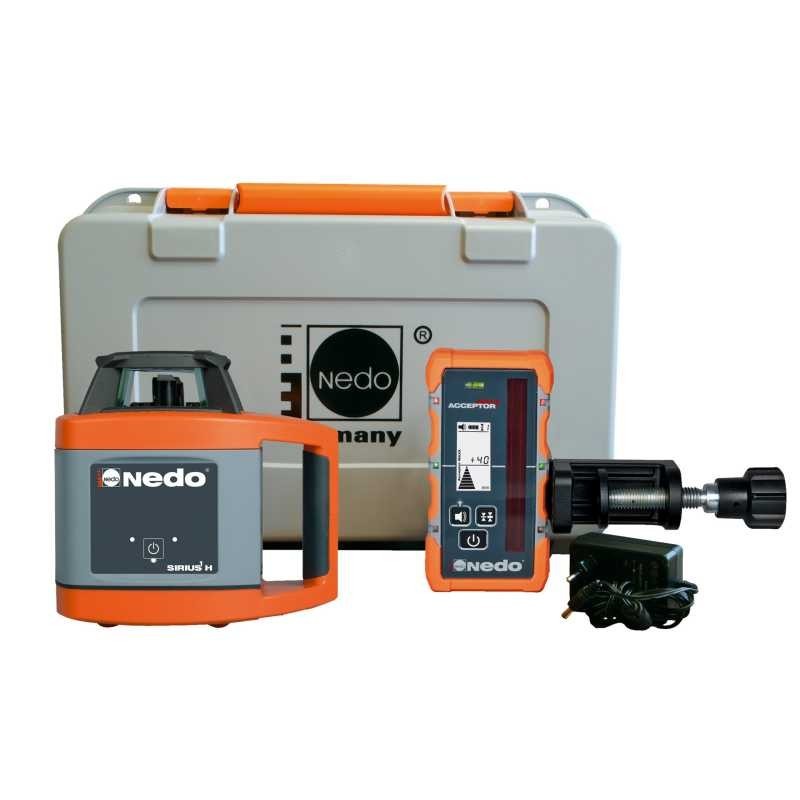Laser NEDO SIRIUS H incl mm ontvanger Acceptor 2 Laser NEDO SIRIUS H incl mm ontvanger Acceptor 2