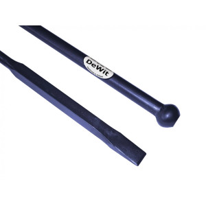 Stootijzer rond De Wit 7103  1400mm met 40cm blok