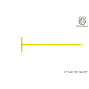 Draadpen met T greep 600mm RAL 1021