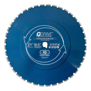 Diamantzaagblad 420mm Q-Drive porselein & steen iQMS362 blauw