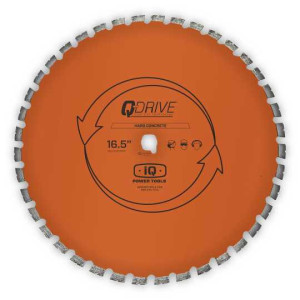 Diamantzaagblad 420mm Q-Drive Hard 2 Silent iQMS362 oranje