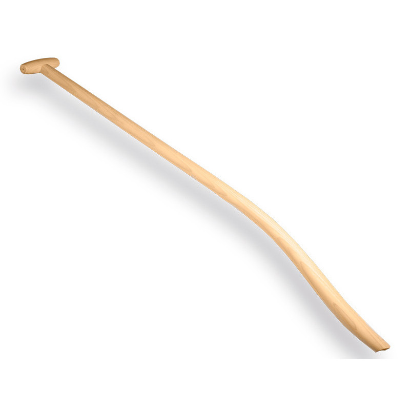 Schopsteel ESSEN 130 cm dubbel gebogen Schopsteel ESSEN 130 cm dubbel gebogen