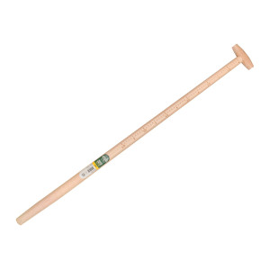 Meetsteel ATLAS 110cm gebogen met doorgestoken hilt