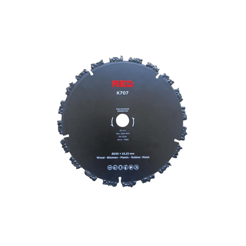 Zaagblad KGS RED K707 Root Master TCX Zaagblad KGS RED K707 Root Master TCX